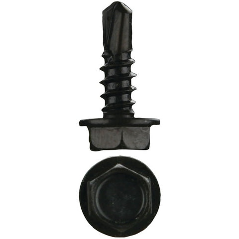 1/2-Inch Hex Washer-Head Tek Screws, 500 Pack