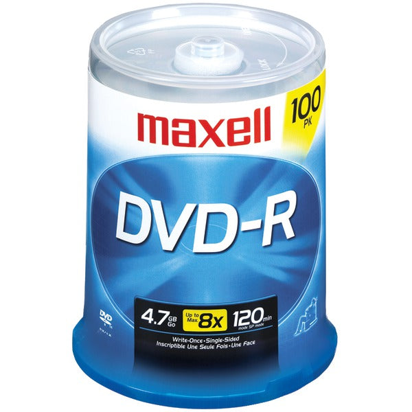 4.7GB 120-Minute DVD-Rs (100-ct)