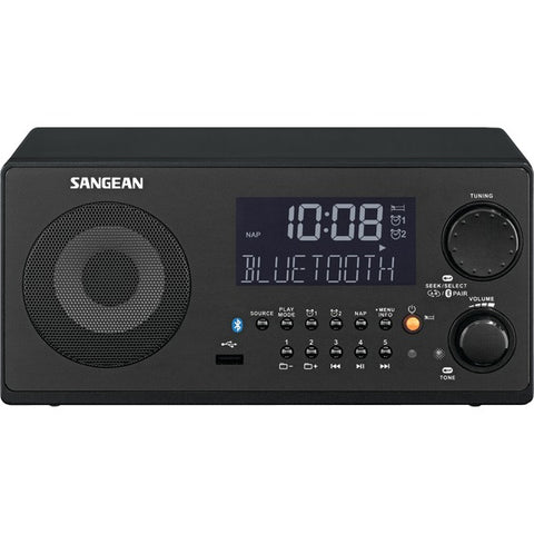 WR-22 FM-RBDS/AM/USB Bluetooth(R) Digital Tabletop Radio with Remote