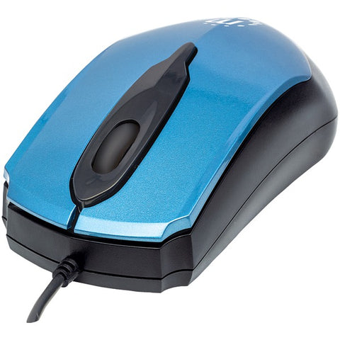 Edge Optical USB Mouse (Blue/Black)