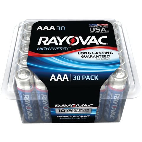 Alkaline Batteries Reclosable Pro Pack (AAA; 30 pk)