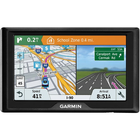 Drive 51 LMT-S 5" GPS Navigator with Driver Alerts & Live Traffic (Lifetime US Maps)