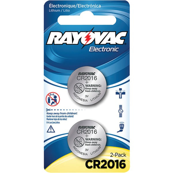 3-Volt Lithium Keyless Entry Battery (2 pk; CR2016 Size)