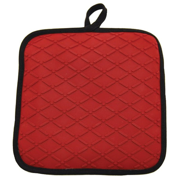 8" x 8" Silicone/Cotton Pot Holder/Trivet