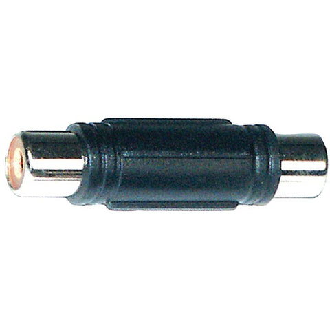 RCA-Barrel Female Nickel Connectors, 10 pk