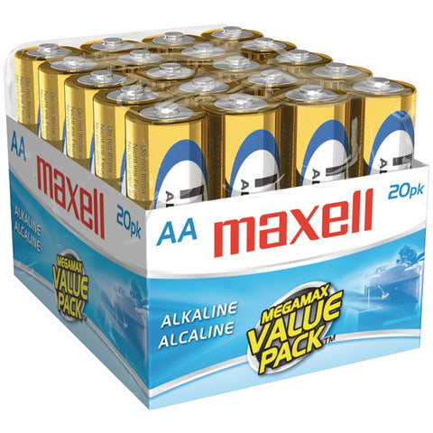 Alkaline Batteries (AA; 20 pk; Brick)