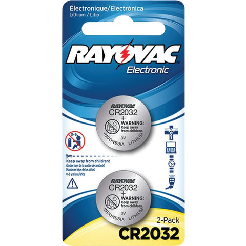 3-Volt Lithium Keyless Entry Battery (2 pk; CR2032 Size)