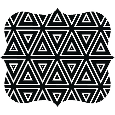 Designer Mouse Pad (Geometric Triangles)