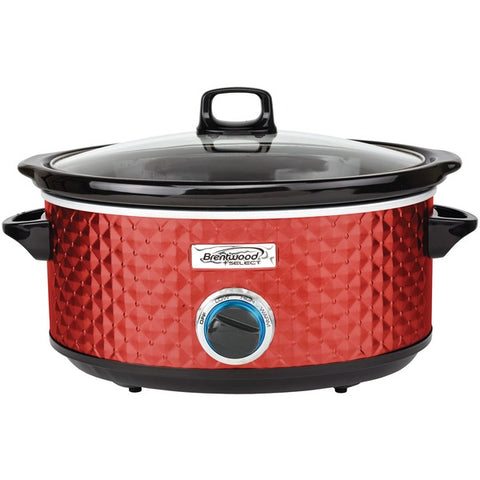 7-Quart Slow Cooker (Red)