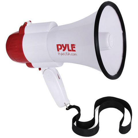 30-Watt Megaphone Bullhorn with Siren & Voice Changer Modes