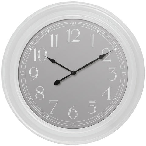 22" White Wall Clock