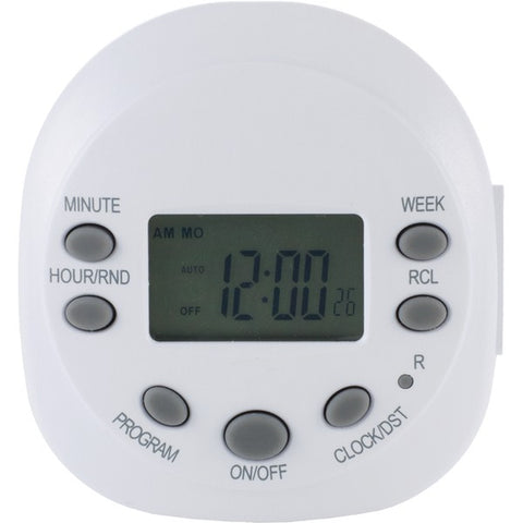 Indoor Plug-in 7-Day Digital Timer