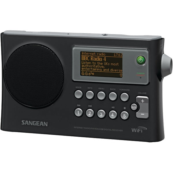 Wi-Fi(R) FM-RDS Network Music Player/USB Portable Radio