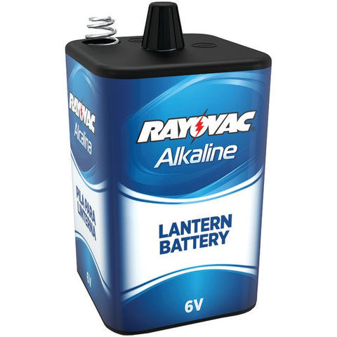 6-Volt, 4-Alkaline, D-Cell-Equivalent Lantern Battery with Spring Terminals