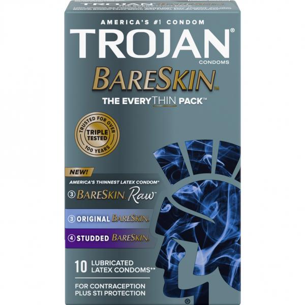 Trojan Bareskin Everythin 10 Ct