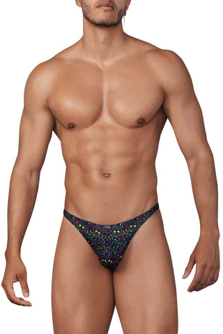 Printed Microfiber Thongs