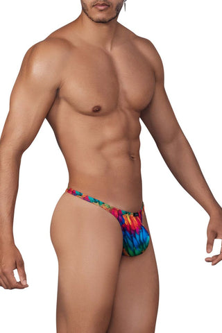 Printed Microfiber Thongs