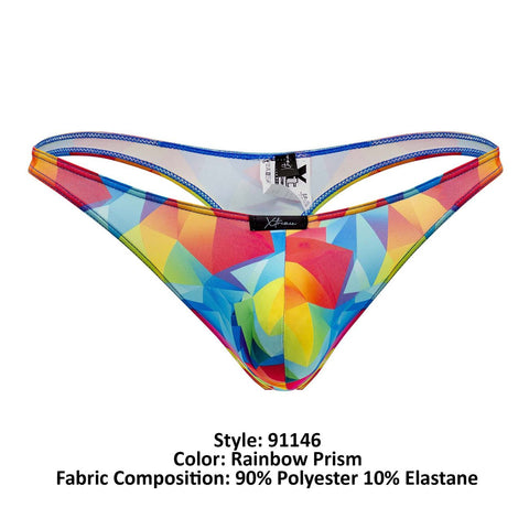 Printed Microfiber Thongs