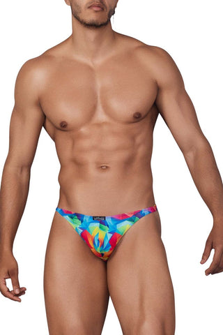 Printed Microfiber Thongs