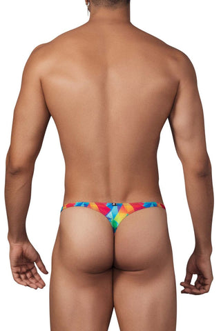 Printed Microfiber Thongs