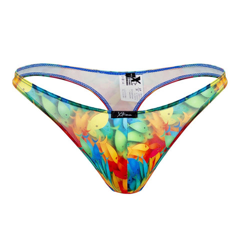 Printed Microfiber Thongs