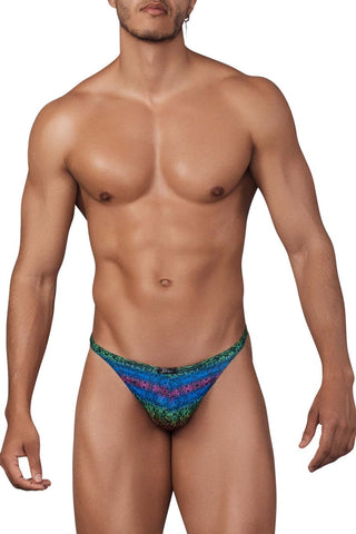 Printed Microfiber Thongs