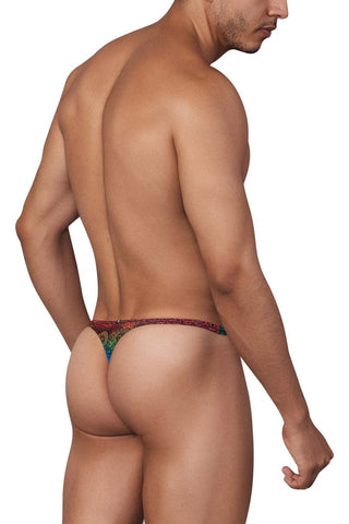 Printed Microfiber Thongs