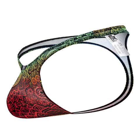 Printed Microfiber Thongs