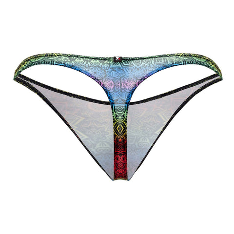 Printed Microfiber Thongs