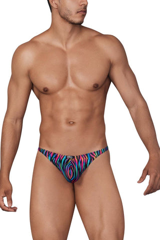 Printed Microfiber Thongs