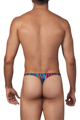 Printed Microfiber Thongs