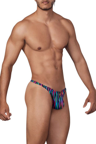 Printed Microfiber Thongs