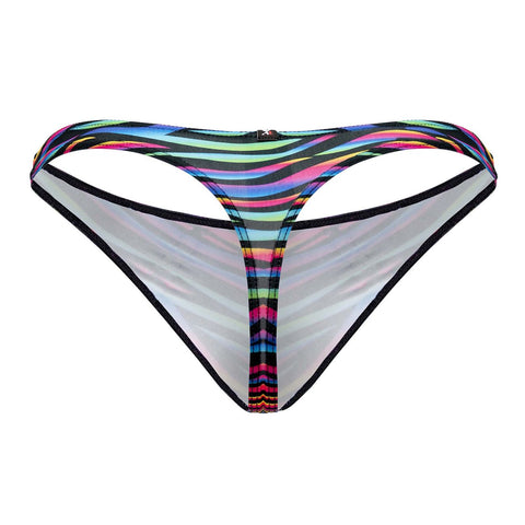 Printed Microfiber Thongs