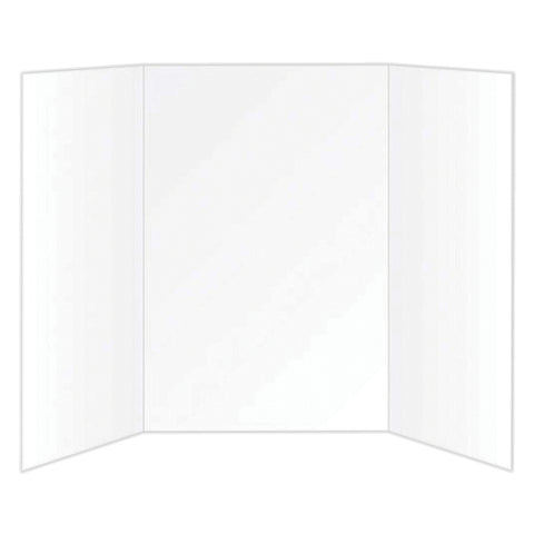 Foam Project Board, 36"W x 48"L, White, Pack of 10