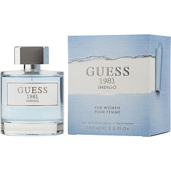 Guess 1981 Indigo By Guess Edt Spray 3.4 Oz