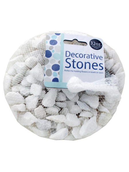 Decorative White Stones (Available in a pack of 12)