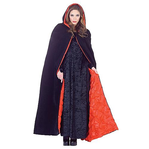 Cape Deluxe Hooded Velvet 63in