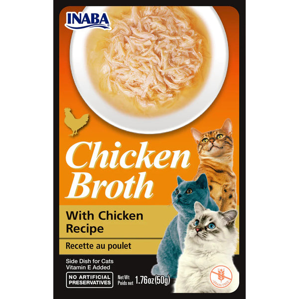 Inaba Cat Broth Chicken 6Ct-1.76Oz