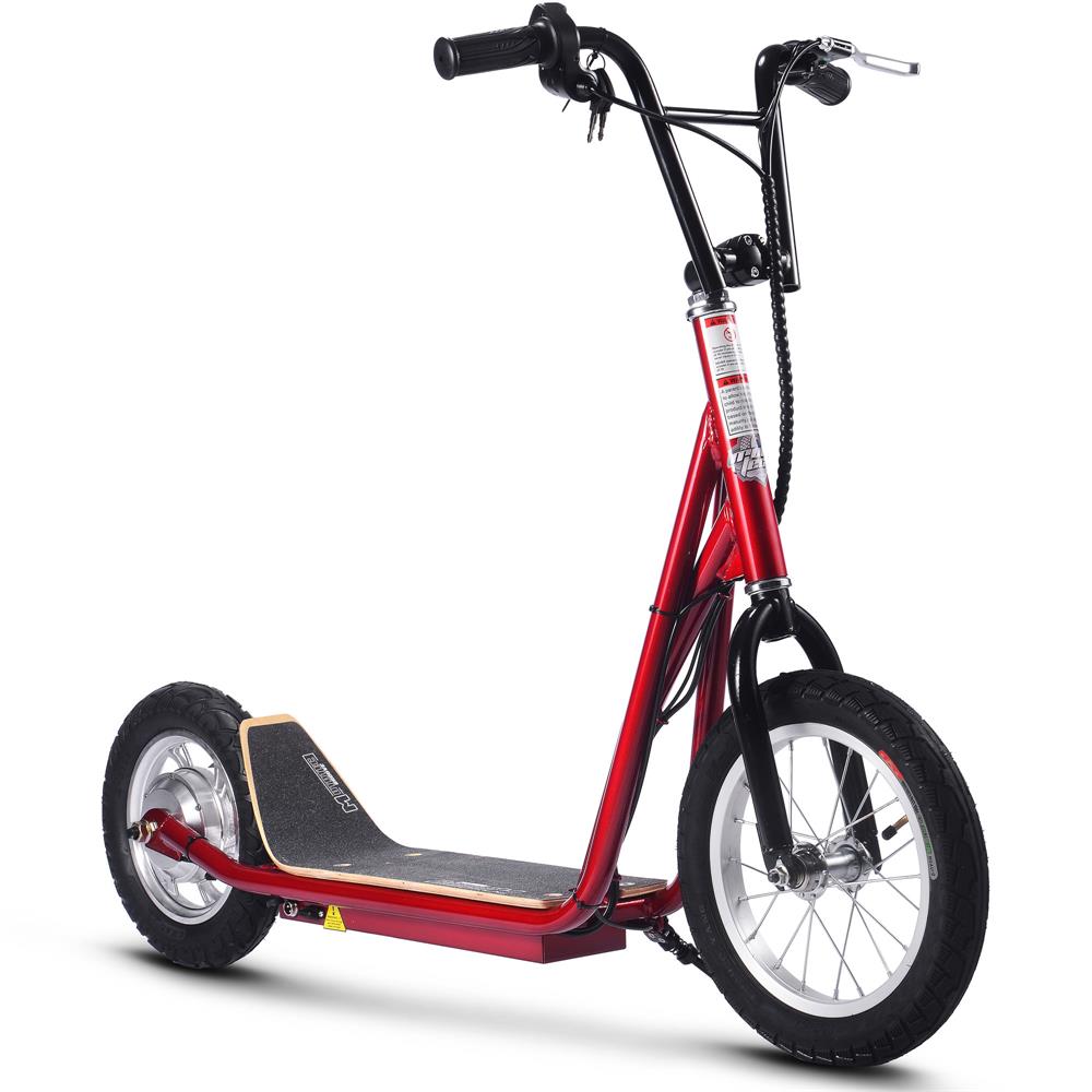 Mototec Groove 36v 350w Big Wheel Lithium Electric Scooter Red