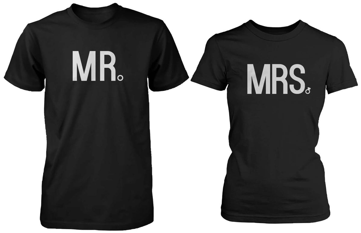 Mr and Mrs Matching Couple Shirts Great Gifts for Holidays