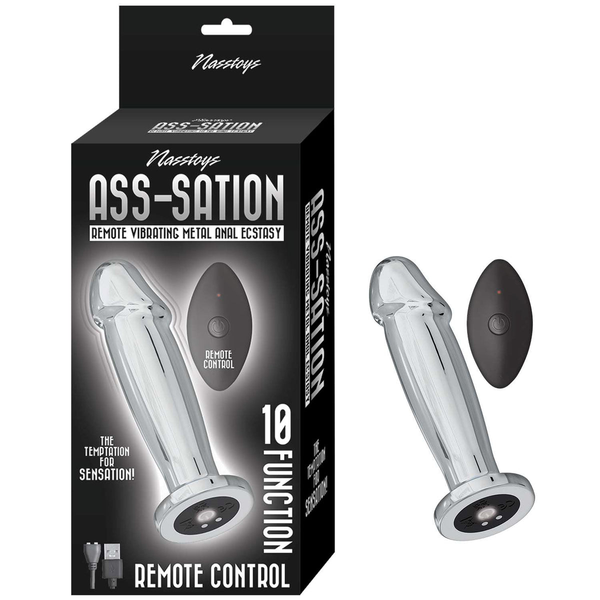 Ass-sation Remote Vibrating Metal Anal Ecstasy