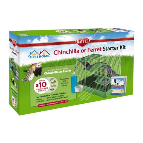 Kaytee My First Home Chinchilla Or Ferret Starter Kit - 1 Count