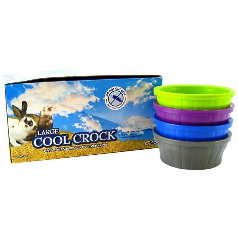 Kaytee Cool Crock Small Animal Bowls - Large - 18 Oz - 1 Crock