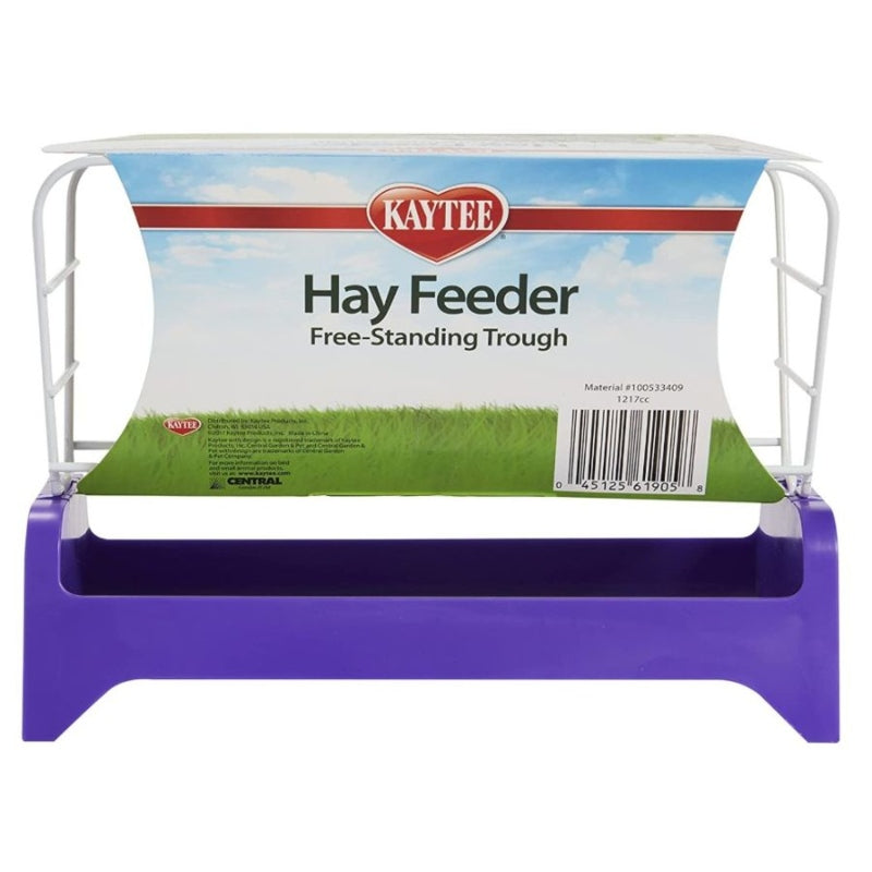 Kaytee Hay Feeder Free-standing Trough - 1 Count