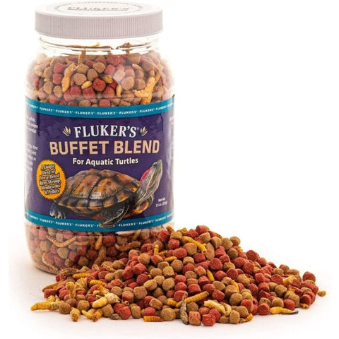 Flukers Buffet Blend For Aquatic Turtles - 7.5 Oz