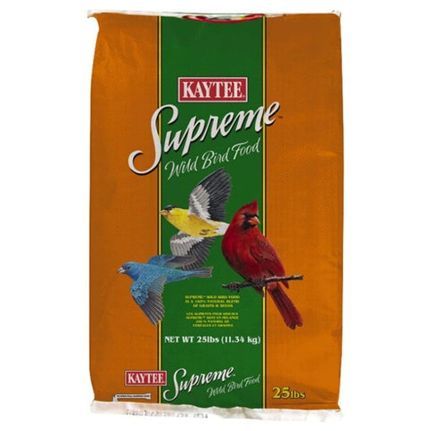 Kaytee Supreme Wild Bird Food - 25 Lbs