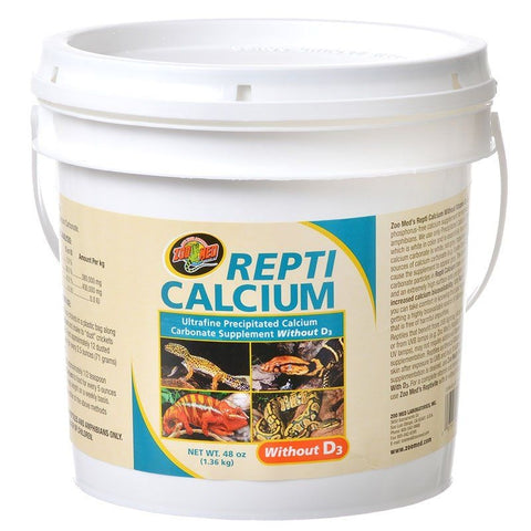 Zoo Med Repti Calcium Without D3 - 48 Oz