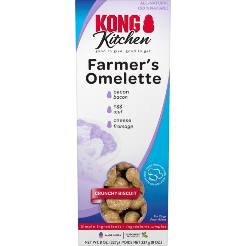 Kong Kitchen Farmers Omelette Dog Treat - 8 Oz