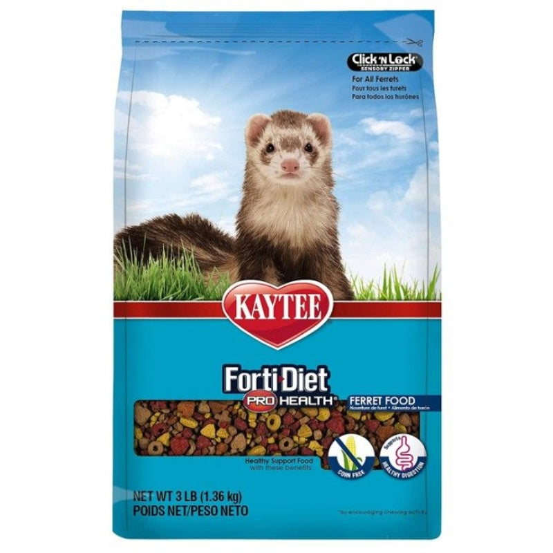 Kaytee Forti-diet Pro Health Ferret Food - 3 Lbs