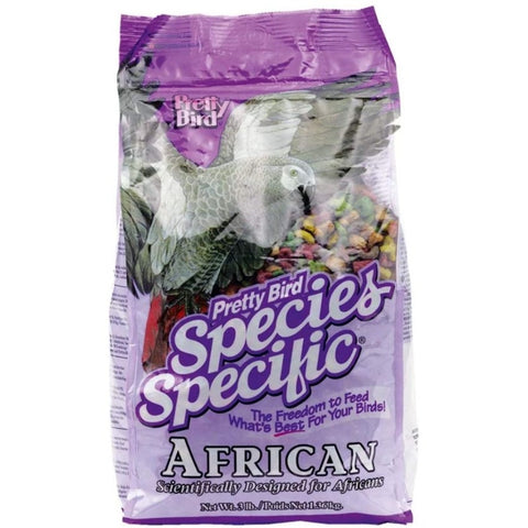 Pretty Bird Species Specific African Grey Food - 3 Lbs